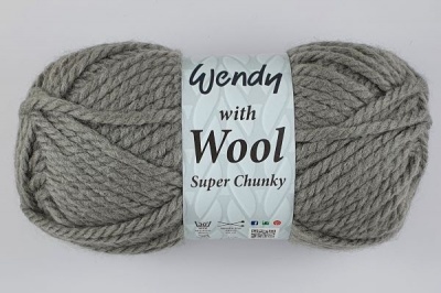 Wendy - with Wool Super Chunky - 5202 Stone